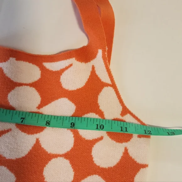 Princess Polly Floral Knit Sweatee Bodycon Mini Dress, Size XS/S - Picture 8 of 8